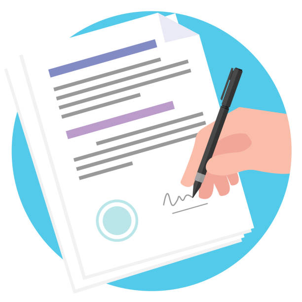 Signing and filing a registration form